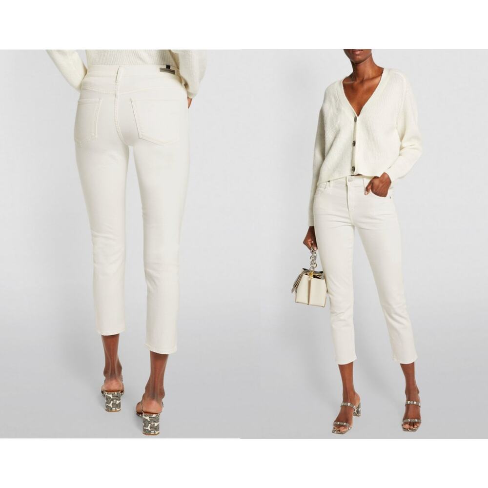 Citizens of Humanity Cream Straight Leg Jeans – Size 26